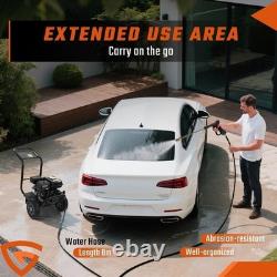 Laveuse haute pression à essence GEARZAAR 240BAR 3500PSI Jet Wash Haute puissance Jet 5 buses