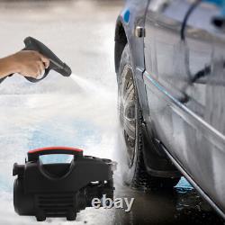 Laveuse haute pression électrique 1800 PSI 9,5 L/min Jet d'eau puissant Pour patio et voiture UK