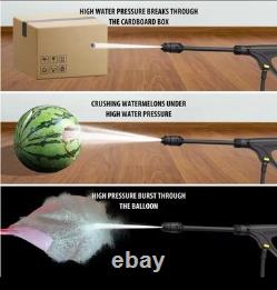 Laveuse haute pression électrique 2050PSI, laveuse de 1100 watts avec réglage de 1 à 180°