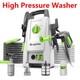 Laveuse Haute Pression électrique Portable 1450 Psi Nettoyeur De Puissance Machine De Lavage De Voiture