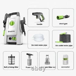 Laveuse haute pression électrique portable 1450 PSI nettoyeur de puissance machine de lavage de voiture