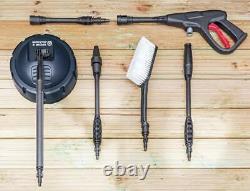 Laveuse haute pression électrique portable à jet d'eau haute puissance pour terrasse, voiture et maison