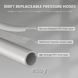 Laveuse haute pression murale Giraffe Tools UK 2400 PSI Grandfalls, électrique 2,0 GPM