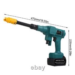 Laveuse haute pression sans fil portable 900PSI nettoyeur haute puissance pour voiture