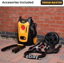 NETTOYEUR HAUTEMENT PUISSANT TOUGH MASTER 2310 PSI 140 Bar Laveuse à Haute Pression pour Patio et Voiture