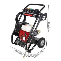 NL150 Nettoyeur Haute Pression Essence 2200PSI 2.3GPM 4 temps 7.5HP Tuyau Haute Pression 8M