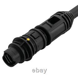Nettoyeur Haute Pression Électrique 3000W Outil de Nettoyage Puissant pour Terrasse 300L/H