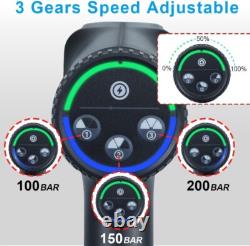 Nettoyeur Haute Pression Sans Fil 200Bar/2900PSI pour Voiture et Usage Extérieur UK