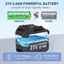 Nettoyeur Haute Pression sans fil CQWLKEJ, Nettoyeur Haute Pression Portable sans Brosse de 652PSI