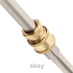 Nettoyeur de surface 2-en-1 4000 PSI pour véhicule, bateau et maison