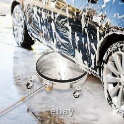 Nettoyeur de surface 2-en-1 4000 PSI pour véhicule, bateau et maison