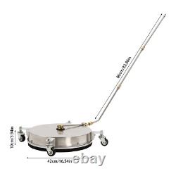 Nettoyeur de surface 2-en-1 4000 PSI pour véhicules, bateaux et maisons