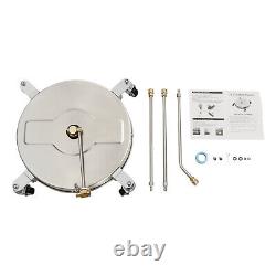 Nettoyeur de surface 2-en-1 4000 PSI pour véhicules, bateaux et maisons