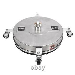 Nettoyeur de surface de laveuse à pression de 16,5 pouces 4000psi en acier inoxydable Power Sur HE