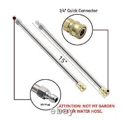 Nettoyeur de surface de laveuse à pression de 16,5 pouces 4000psi en acier inoxydable Power Sur HE