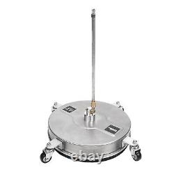 Nettoyeur de surface de laveuse à pression de 16,5 pouces 4000psi en acier inoxydable Power Sur HE