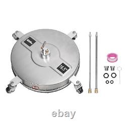 Nettoyeur de surface de laveuse à pression de 16,5 pouces 4000psi en acier inoxydable Power Sur HE