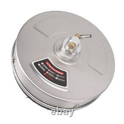 Nettoyeur de surface haute pression 4000 PSI en acier inoxydable avec Power Washer