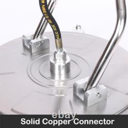 Nettoyeur de surface plat rotatif 18 pouces pour nettoyeur haute pression 4000 psi Nettoyeur de surface plat rotatif 18 pouces pour nettoyeur haute pression 4000 psi