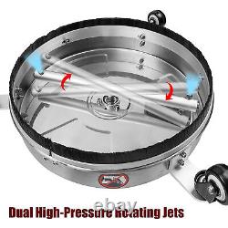 Nettoyeur de surface pour laveuse à pression de 15 pouces 4000 PSI avec attache de laveuse à pression de 1/4 pouce