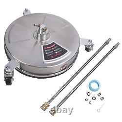 Nettoyeur de surface pour laveuse à pression de 15 pouces 4000 PSI avec attache de laveuse à pression de 1/4 pouce