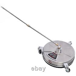 Nettoyeur de surface pour laveuse à pression de 15 pouces 4000 PSI avec attache de laveuse à pression de 1/4 pouce