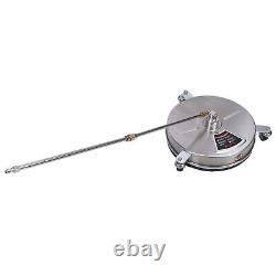 Nettoyeur de surface pour laveuse à pression de 15 pouces 4000 PSI avec attache de laveuse à pression de 1/4 pouce