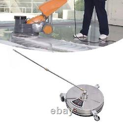 Nettoyeur de surface pour laveuse à pression de 15 pouces 4000 PSI avec attache de laveuse à pression de 1/4 pouce