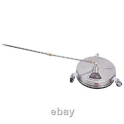 Nettoyeur de surface pour laveuse à pression de 15 pouces 4000 PSI avec attache de laveuse à pression de 1/4 pouce