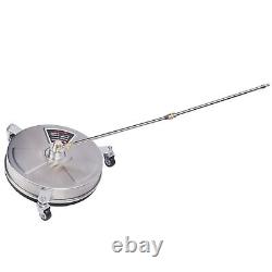 Nettoyeur de surface pour laveuse à pression de 15 pouces 4000 PSI avec attache de laveuse à pression de 1/4 pouce