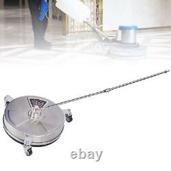 Nettoyeur de surface pour laveuse à pression de 15 pouces 4000 PSI avec attachement pour laveuse à pression de 1/4 pouce.