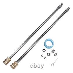 Nettoyeur de surface pour laveuse à pression de 15 pouces 4000 PSI avec attachement pour laveuse à pression de 1/4 pouce.
