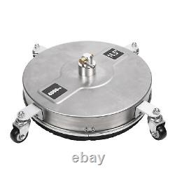 Nettoyeur de surface pour laveuse à pression de 16,5 pouces en acier inoxydable 4000 psi Power TD