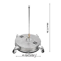 Nettoyeur de surface pour laveuse à pression de 16,5 pouces en acier inoxydable 4000 psi Power TD