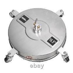 Nettoyeur de surface pour laveuse à pression de 16,5 pouces en acier inoxydable 4000 psi Power TD