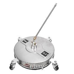 Nettoyeur de surface pour laveuse à pression de 16,5 pouces en acier inoxydable 4000 psi Power TD Nettoyeur de surface pour laveuse à pression de 16,5 pouces en acier inoxydable 4000 psi Power TD