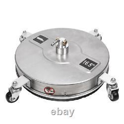 Nettoyeur de surface pour laveuse à pression de 16,5 pouces en acier inoxydable 4000 psi Power TD