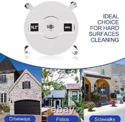 Nettoyeur de surface pour nettoyeur haute pression de 16,5 pouces, 4000 PSI, en acier inoxydable