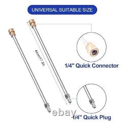 Nettoyeur de surface pour nettoyeur haute pression de 16,5 pouces, 4000 PSI, en acier inoxydable