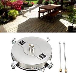 Nettoyeur de surface pour nettoyeur haute pression de 16,5 pouces, 4000 PSI, en acier inoxydable