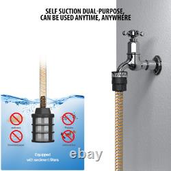 Nettoyeur haute pression 5000W Mini nettoyeur haute pression pour patios et nettoyage de voiture Kit maison