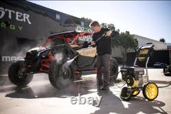 Nettoyeur haute pression Champion Petrol 179Bar 2600PSI avec tuyau pour terrasse
