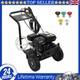 Nettoyeur Haute Pression Power Jet Cleaner &agrave; Essence 212 Cc 7 Cv, 3500 Psi / 240 Bars Avec 5 Buses