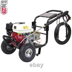 Nettoyeur haute pression SIP TEMPEST essence Honda Power GX160 2393psi 163cc 8m de tuyau