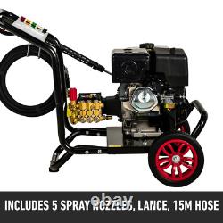 Nettoyeur haute pression à essence 15CV 3600PSI 250 Bar 15L/min