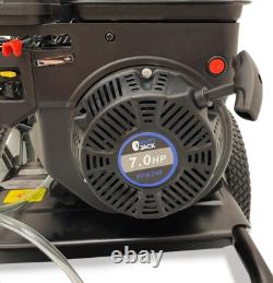 Nettoyeur haute pression à essence 3000PSI 2.65GPM 7HP moteur 4 temps avec tuyau et buses
