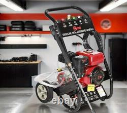 Nettoyeur haute pression à essence 7 ch, laveur à jet haute puissance, 5 buses, nettoyeur de voiture moteur