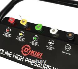 Nettoyeur haute pression à essence 7 ch, laveur à jet haute puissance, 5 buses, nettoyeur de voiture moteur