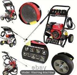 Nettoyeur haute pression à essence 7 ch, laveur à jet haute puissance, 5 buses, nettoyeur de voiture moteur