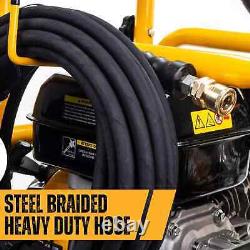 Nettoyeur haute pression à essence JCB PW7532P 3100psi / 213bar puissant 7,5cv